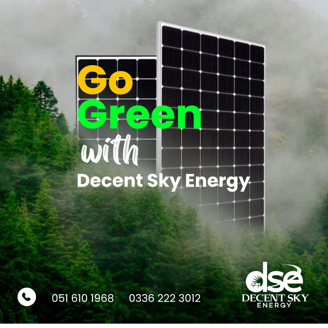 Go Green With Decent SKy energy